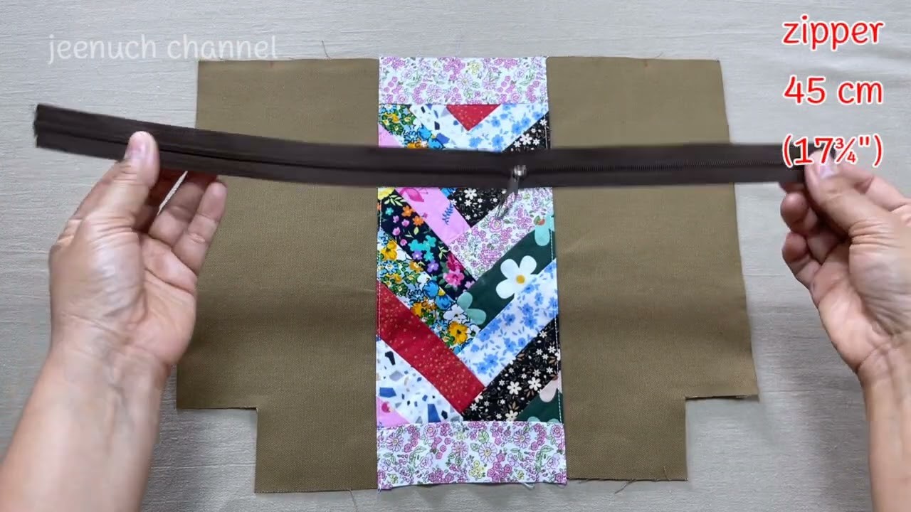 Diy Hand Bag with the scraps | Shoulder Bag with The Scraps | Easy Sewing Cloth Bag Tutorial