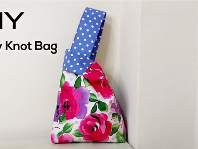 DIY Knot Bag Tutorial | Unique Technique for Sewing Knot Bag so cute and easy to make