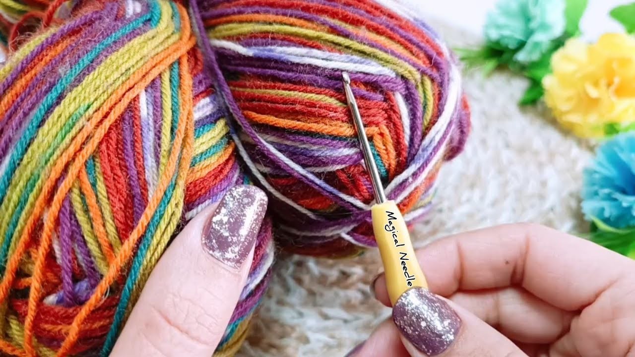 How Amazing When you turn a yarn into an Art ???? beautiful stitch. crochet patterns.crochet stitches
