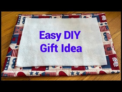 How I Make Full Size Quilted Oven Mitten.Easy Oven Mitt Sewing Tutorial For Beginners @The Twins Day