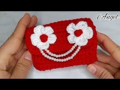 How to crochet a wallet in a very easy way and soo beautiful