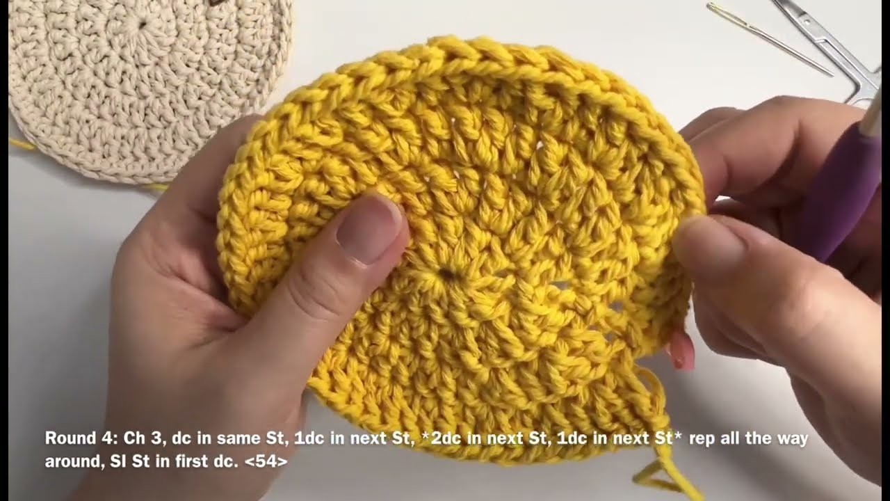 How to Crochet Cat Coaster | Pattern Tutorial