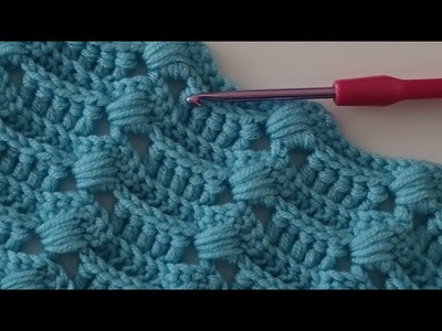 INCREDIBLE easy crochet baby blanket pattern for beginners - How to crochet a blanket - knit blanket