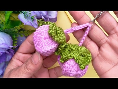 ???????? INCREDIBLE!! Keychain idea that is never seen before! - Super easy and simple crochet.