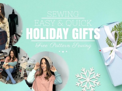 Sewing Easy And Fun Holiday Gifts For Teens!!