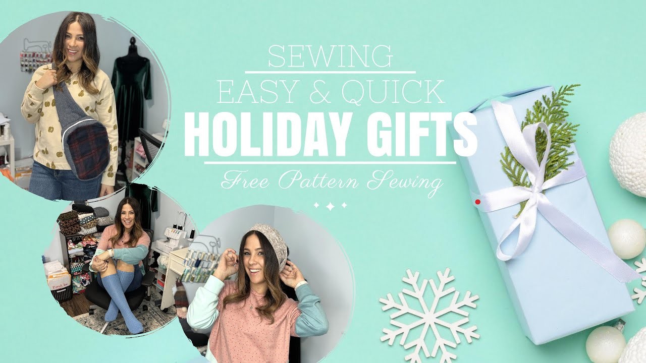 Sewing Easy And Fun Holiday Gifts For Teens!!