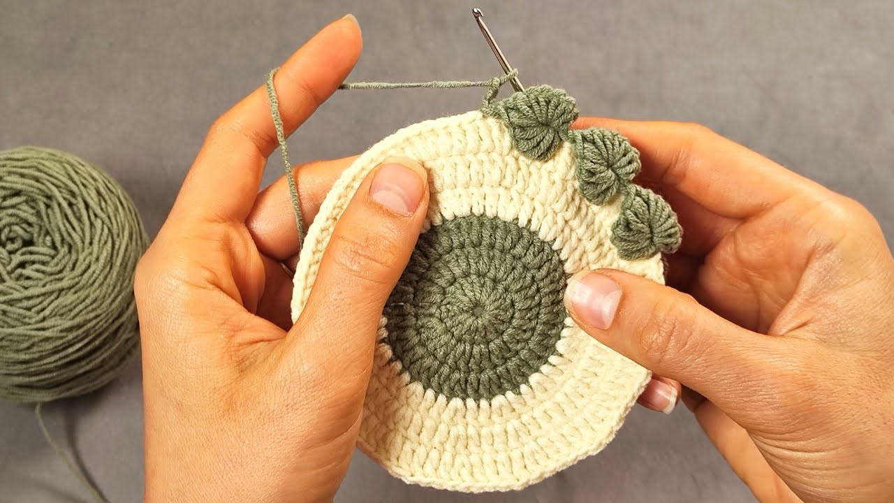 ???? Supper Easy Crochet for Beginners (Crochet Coaster) | kolay tığ işi bardak altlığı
