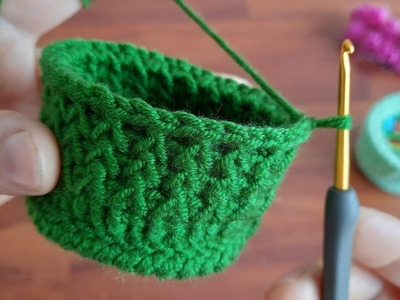 WONDERFUL CROCHET DIFFERENT JEWELRY BASKET.Very easy how to watch.christmas gift.gift for beginners