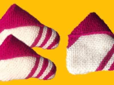 Baby Booties desing || Baby socks || baby jutti || #knitting