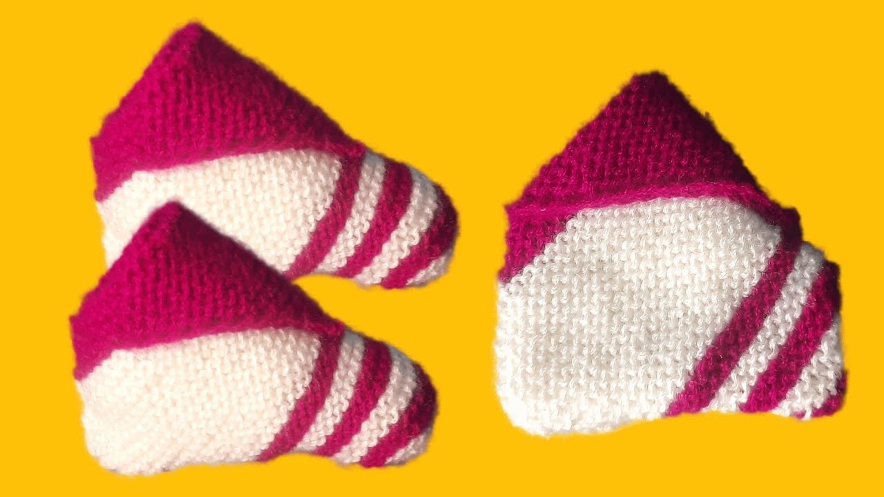 Baby Booties desing || Baby socks || baby jutti || #knitting