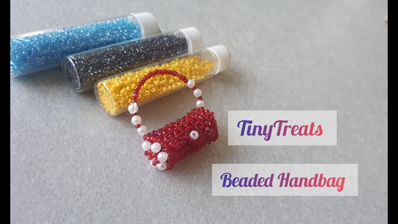 Beaded Handbag | Miniature Handbag