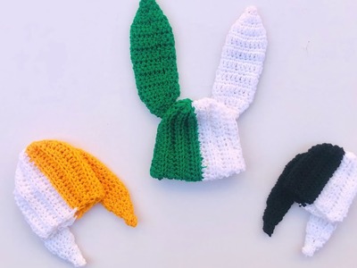 Crochet baby bunny hat????.newborn-1 year.inspired by ramenjean TV.TOTAL beginner friendly