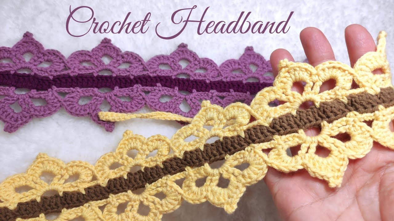 CROCHET HEADBAND EASY TUTORIAL! CROCHET FLOWER HEADBAND BEGINNER FRIENDLY PATTERN!