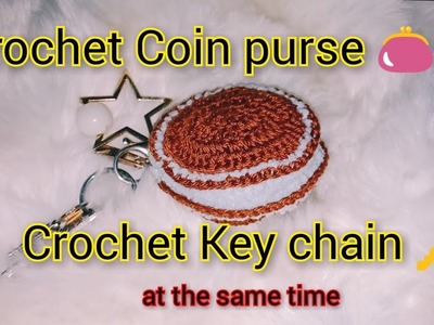How To Crochet a Coin Purse that can be used as a Keychain at the same time