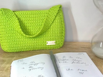 How to Crochet a Handbag, Bag, Purse, Easy, Beginner Friendly, Step by Step