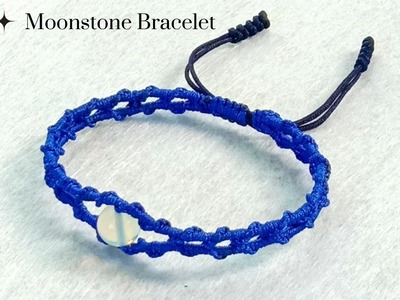 How to make a Handmade Macrame Bracelet with beads