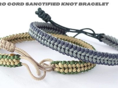 How to Make a "Mad Max Style" Sanctified Micro Cord Paracord Bracelet - Bonus: Cobra ending knot