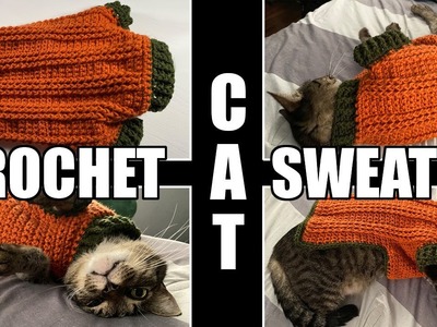 Learn How to Crochet Your Very Own Cat Sweater in Just One Sitting!