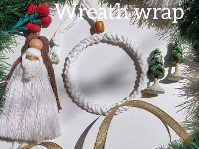 Macrame wreath wrap | macrame bracelet knot | chithus crazy craft