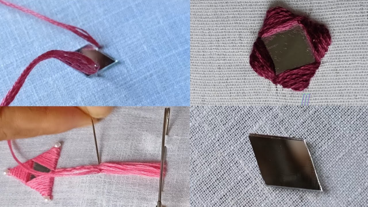 Mirror Work, 4 Different Types Of Mirror Work, Mirror Work Embroidery