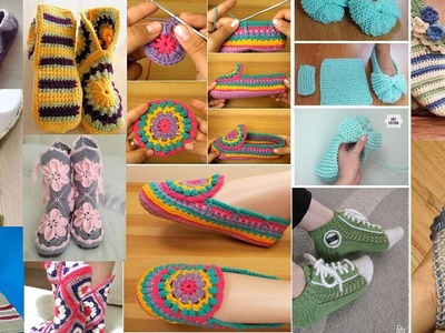 New knitting crochet pattern For Ladies Socks, Ladies Shoes ,Ladies Booties