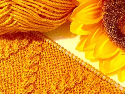 Part 1 | Easy knitting design for sweater | knitting design | knitting sweater | knitting stitches