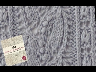 Pattern 50 from the "250 Japanese knitting stitches" by Hitomi Shida