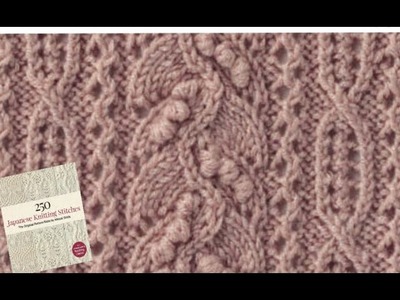 Pattern 54 from the "250 Japanese knitting stitches" by Hitomi Shida