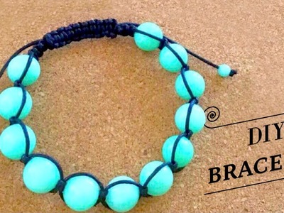 Shamballa Bracelet Tutorial | DIY Beaded Bracelet | Sliding Knot | Macrame Bracelet | DIY Jewelry