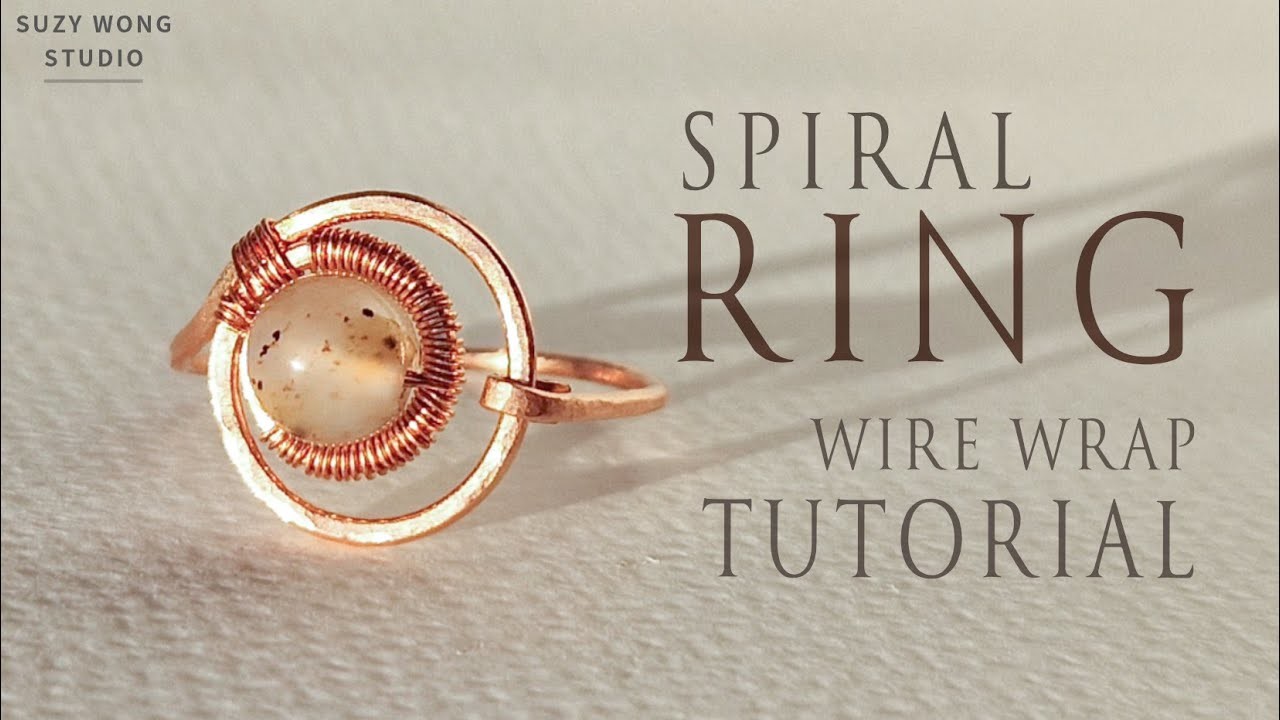Simple Wire Ring Tutorial |Easy Wire Ring |Wire Wrap Tutorial |How to make