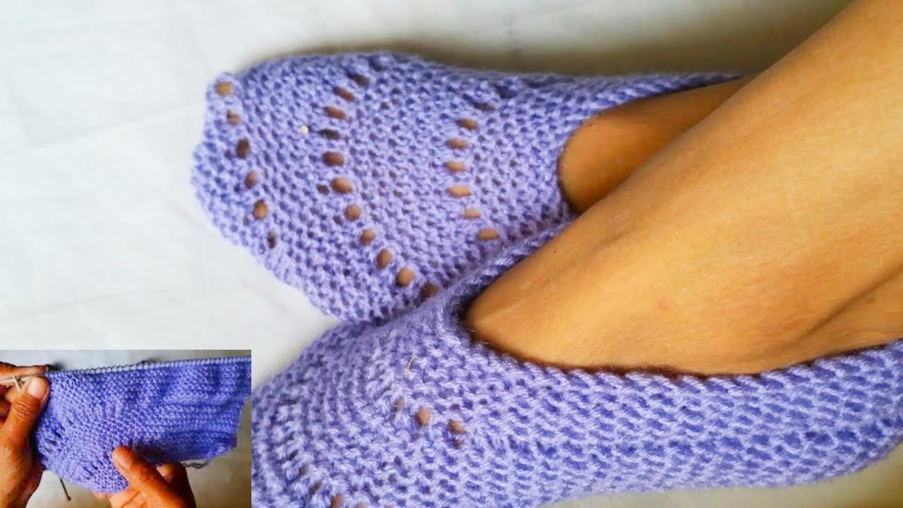 Socks Design| Woolen Socks Juti design| Moje ki Design| Woolen Jutti knitting| Socks ke Design