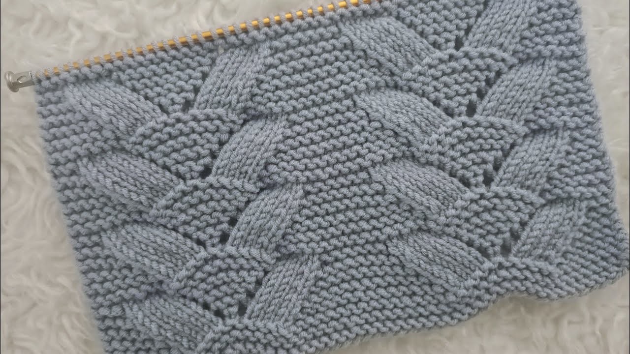 Super easy knitting pattern. New tejido #knit #tejido