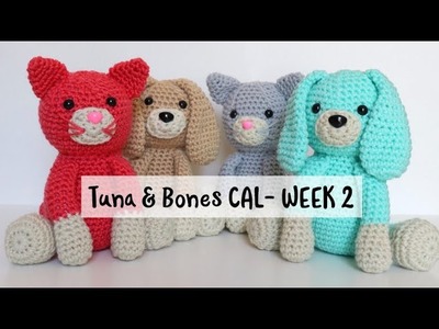 Tuna & Bones Crochet-Along Week 2
