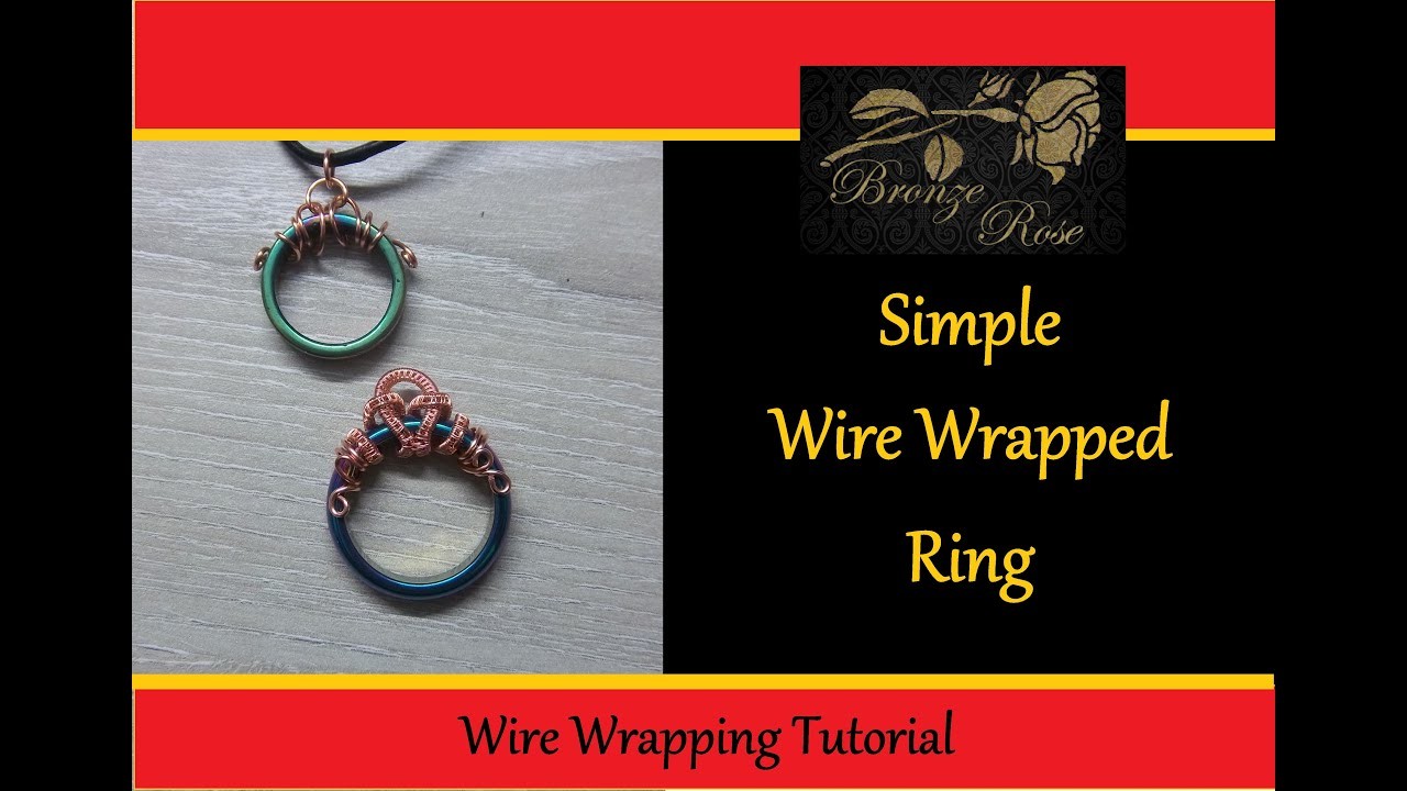 Wire wrapping tutorial - Simple wire wrapped ring