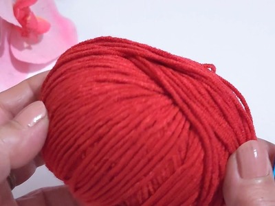 Wonderful! Very Easy Crochet pattern. CROCHET STITCH! Crochet only 1 row for beginners
