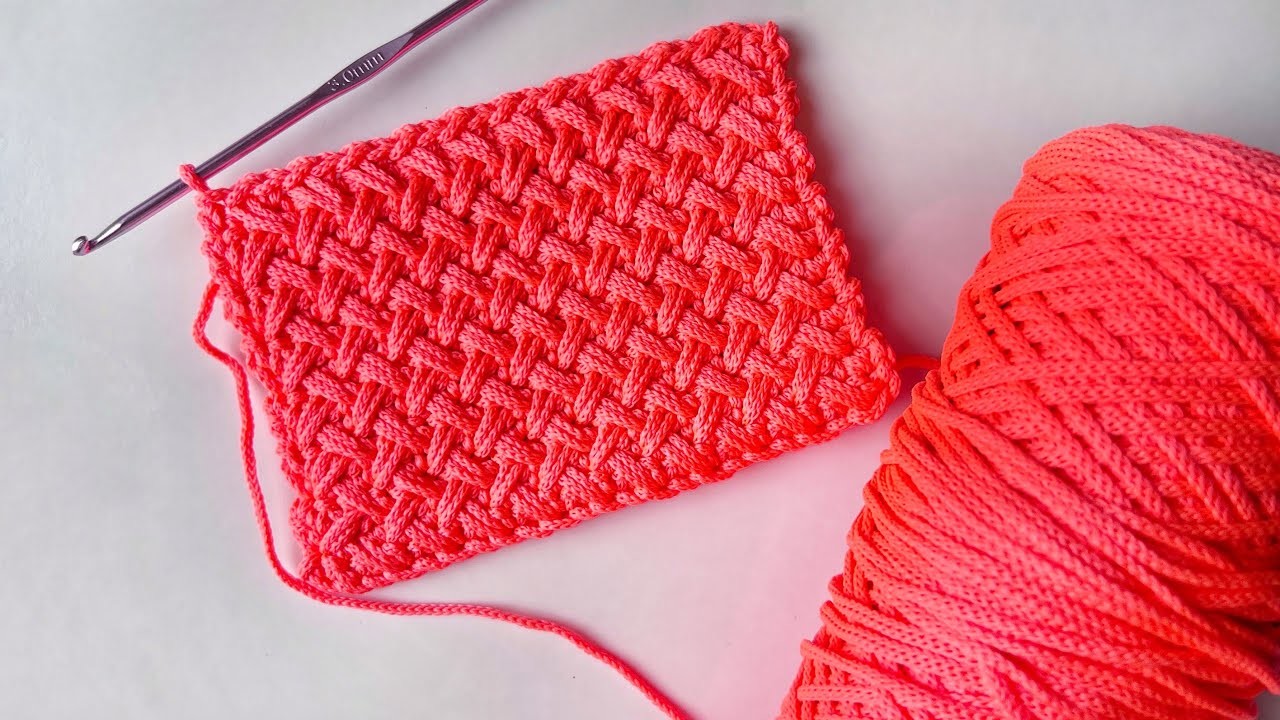 Wow!!! The Pattern that Everyone is Looking for!!! Crochet Weaved Stitch