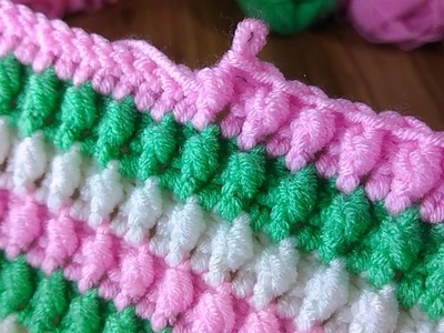 Amazing crochet baby blanket very easy knitting  for beginners #crochet #knitting