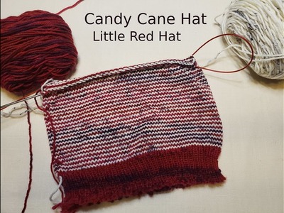 Candy Cane Hat - Little Red Hat