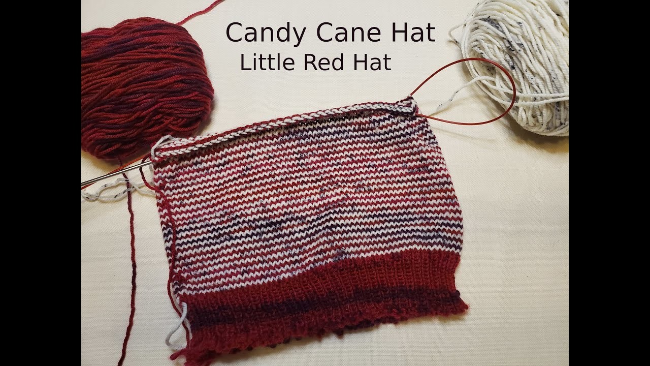 Candy Cane Hat - Little Red Hat