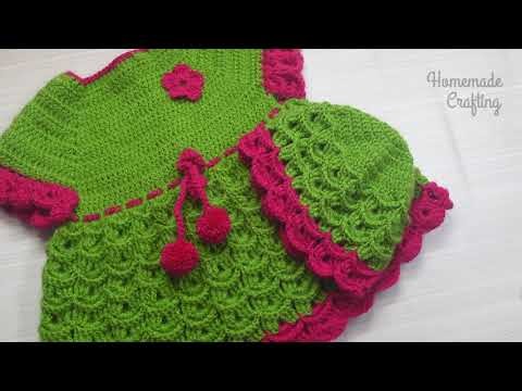 Crochet 1-2 years old Baby Woolen Cap | Crochet Cap for girls
