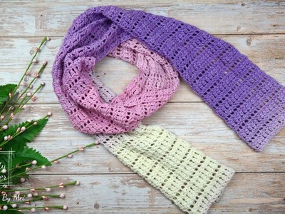 Crochet A Beautiful Scarf With These Stitches