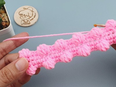 ????Crochet Small bag with Bobble Stitch Super Cute | ViVi Berry DIY