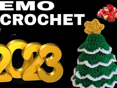 Decoration????????????crochet How to make Christmas tree