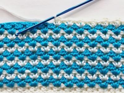 Easy Crochet Pattern That Uses the Half Double Crochet Stitch (HDC) | Blanket | Throw | Scarf