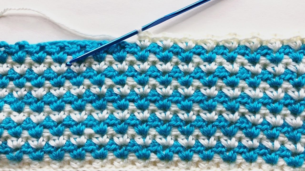 Easy Crochet Pattern That Uses the Half Double Crochet Stitch (HDC) | Blanket | Throw | Scarf