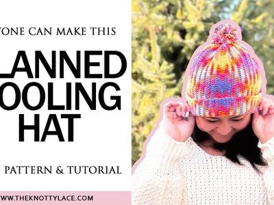 How to Crochet an Argyle Planned Pooling Hat for Beginners (Free Written Pattern in the link)
