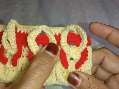 How to Crochet Beautiful braid pattern new style for the scarf,sweater and balnket