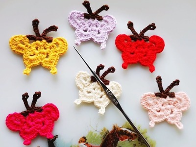 How to crochet  beautiful butterflies | EASY | The Crochet Crowd