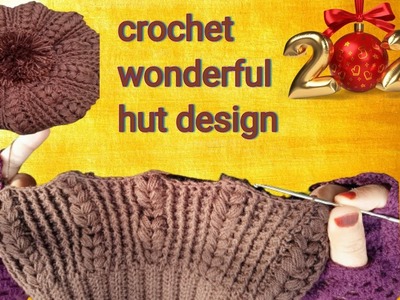 How To Crochet Wonderful ????Hut Design Easy Crochet Hut ????????