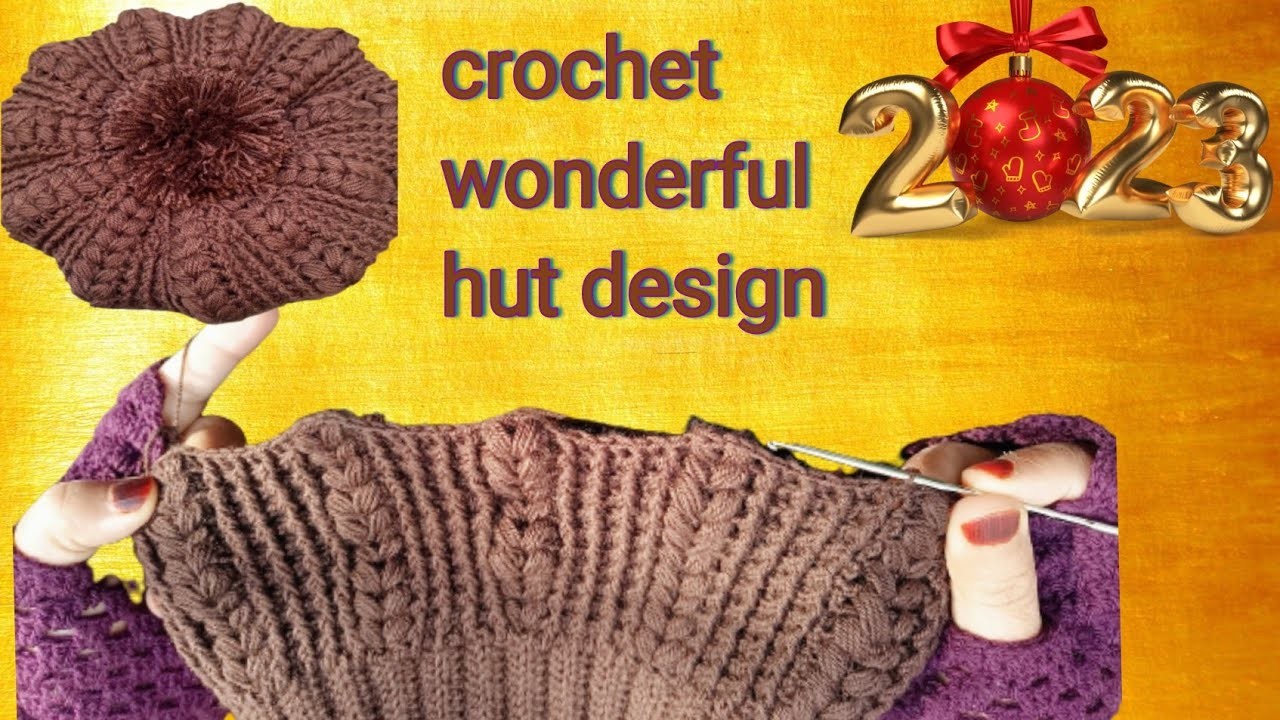 How To Crochet Wonderful ????Hut Design Easy Crochet Hut ????????